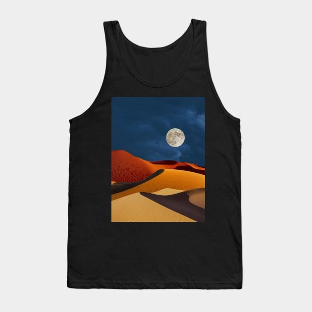 Drifting Sands of Time Tank Top by leafandpetaldesign